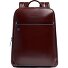  Blue Square Daypack RFID protection Leather 37 cm Laptop compartment Variant mahogany