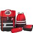  Perfecto School bag set 5-piece Variant Gradient Red