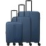  Air Stripe 4 wheels Suitcase set 3-piece Expandable Variant navy