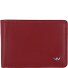  Polo Wallet RFID protection Genuine Leather 11 cm Variant rot