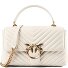  Love Lady Handbag Genuine Leather 26 cm Variant bianco seta-antique gold