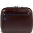  Blue Square Shoulder bag Leather 21 cm Variant mahogany
