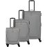  Umbria 4 wheels Suitcase set 3-piece with expansion pleat Variant smoky grey