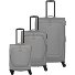 Umbria 4 wheels Suitcase set 3-piece with expansion pleat Variant smoky grey
