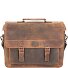  Briefcase leather 37 cm laptop compartment Variant braun