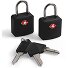  Prosafe TSA lock 2 pack Variant black