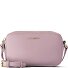  Bologna Leather Shoulder Bag Camera Bag Leather Double-Zip 18 cm Variant rose