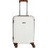  Graz 4 wheels Cabin trolley S 56 cm Variant weiss-braun