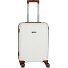  Graz 4 wheels Cabin trolley S 55 cm Variant weiss-braun
