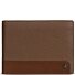  Due Wallet RFID protection Leather 12.5 cm Variant cognac