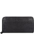  Wave Wallet RFID protection Leather 19 cm Variant black
