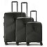  Radar 4 wheels Suitcase set 3-piece with expansion pleat Variant negra