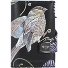  Click & Slide credit card case RFID leather 6.5 cm Variant bird & clover-titan