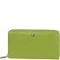  Spongy wallet leather 19 cm Variant sea green