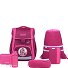  Bravo School bag set 8-piece Variant Berry