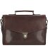  Roma briefcase leather 39 cm laptop compartment Variant braun