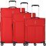  Ironik 2.0 4 wheels Suitcase set 3-piece with expansion pleat Variant rosso
