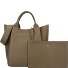  Essential Shopper Bag Leather 30 cm Variant military