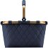 Carrybag shopping bag 48 cm Variant frame rhombus midnight gold Carrybag shopping bag 48 cm Variant frame rhombus midnight gold