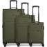  Edition 04 4 wheels Suitcase set 3-piece with expansion pleat Variant slate-green