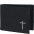  New Cryptan Wallet RFID protection 11 cm Variant schwarz-freedom cross grey