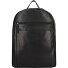  Pure Black Daypack Leather 46 cm Laptop compartment Variant black