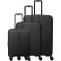  Air Stripe 4 wheels Suitcase set 3-piece Expandable Variant black