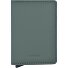 Slimwallet Matte credit card case wallet RFID leather 6.5 cm Variant green black Slimwallet Matte credit card case wallet RFID leather 6.5 cm Variant green black