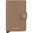  Miniwallet Credit card case RFID protection Leather 6.5 cm Variant cappuccino