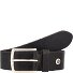  Leather belt Variant schwarz | 100 cm