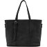  Reversible leather shopper 37 cm Variant black