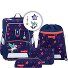  Space Shine School bag set 5-piece Variant Pegasus Night Nuala