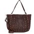  Shopper bag leather 34 cm Variant moro