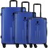 4 wheels Suitcase set 3-piece Variant blue 4 wheels Suitcase set 3-piece Variant blue