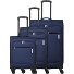  Priego 4 wheels Suitcase set 3-piece Variant navy