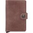 Miniwallet Vintage credit card case wallet RFID leather 6.5 cm Variant mauve Miniwallet Vintage credit card case wallet RFID leather 6.5 cm Variant mauve