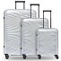  Collection 02 THE THREE SET 4 wheels Suitcase set 3-piece Variant silver metallic 2