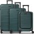  London 4 wheels Suitcase set 3-piece Expandable Variant petrol