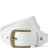  Business Belt Leather Variant white | 95 cm