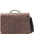  Richmond Messenger leather 40 cm laptop compartment Variant dark brown