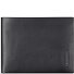  Detroit Wallet RFID protection Leather 12.5 cm Variant nero