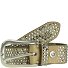  Studded belt leather Variant camel | 85 cm