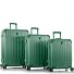  Xtrak 4 wheels Suitcase set 3-piece with expansion pleat Variant midnight green