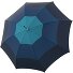  Elegance Stick umbrella 91 cm Variant blue kombi