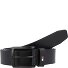  Denton Matte leather belt Variant black | 80 cm