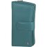  Spongy wallet leather 9.5 cm Variant petrol