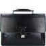  Blue Square Briefcase II leather 40 cm laptop compartment Variant black