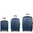  Paradise XP 4 wheels Suitcase set 3-piece with expansion pleat Variant blau