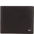  Dublin Wallet RFID protection Genuine Leather 10 cm Variant braun