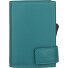  SecWal 1 credit card case wallet RFID leather 9 cm Variant türkis